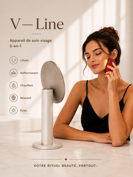 Appareil de soin visage V-Line 5-en-1